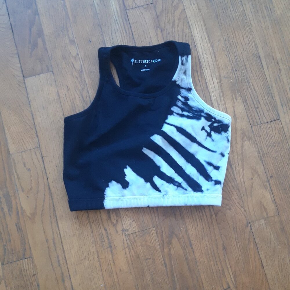 New Electric & Rose Cotton Bra/ Crop Top